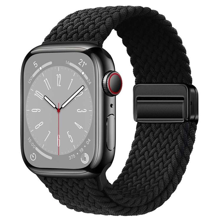 Dây vải bện nylon khóa nam châm cho Apple Watch
